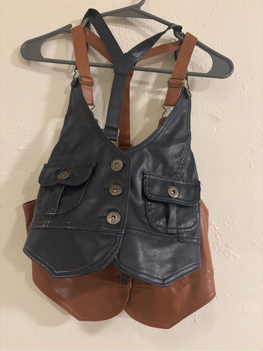 "#Last Kiss" vintage vests polyvinyl shell